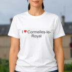T-shirt I love Cormelles-le-Royal porté