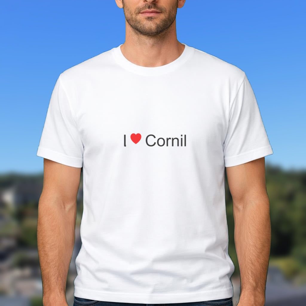 T-shirt I love Cornil