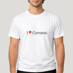 T-shirt I love Corrano