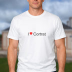 T-shirt I love Cortrat