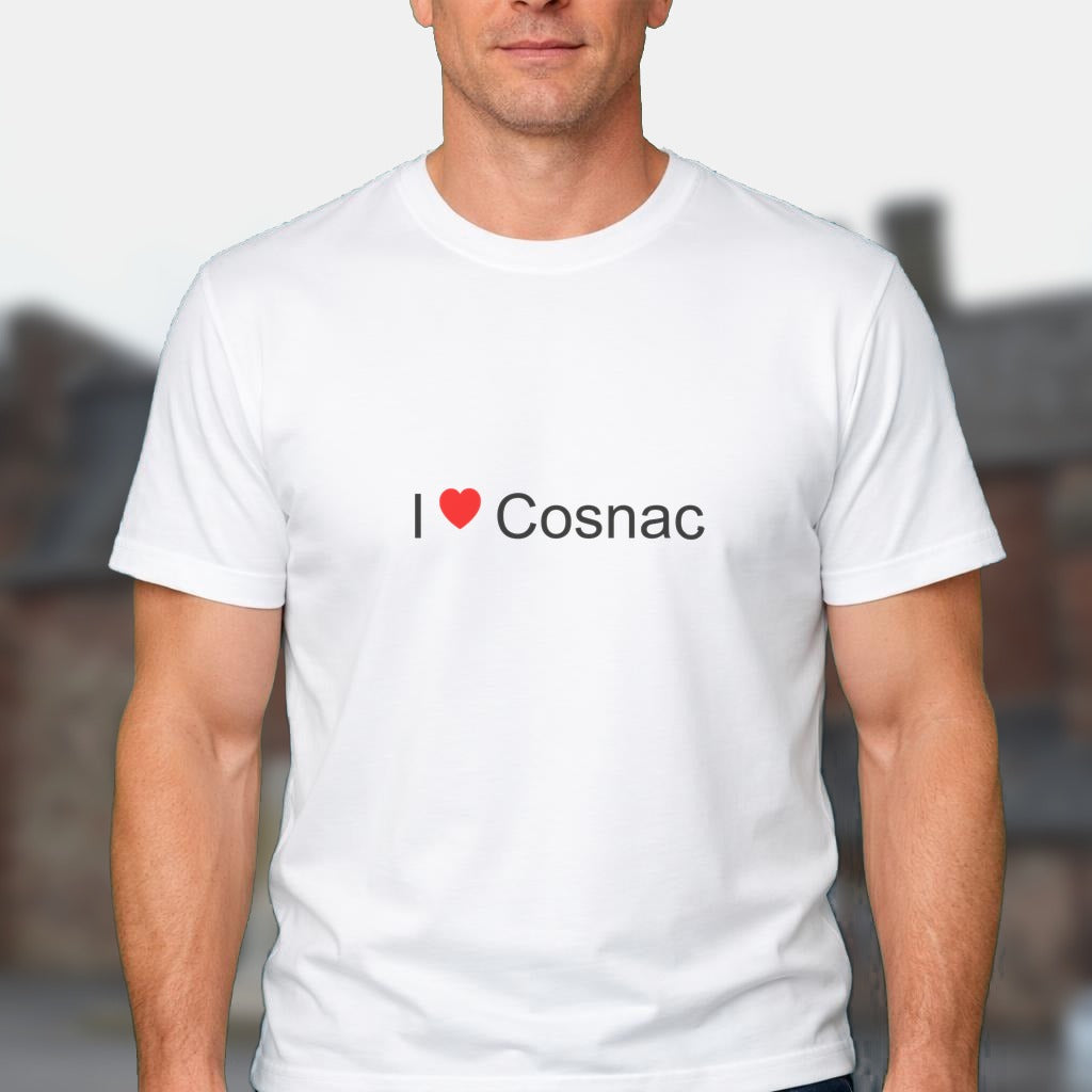 T-shirt I love Cosnac