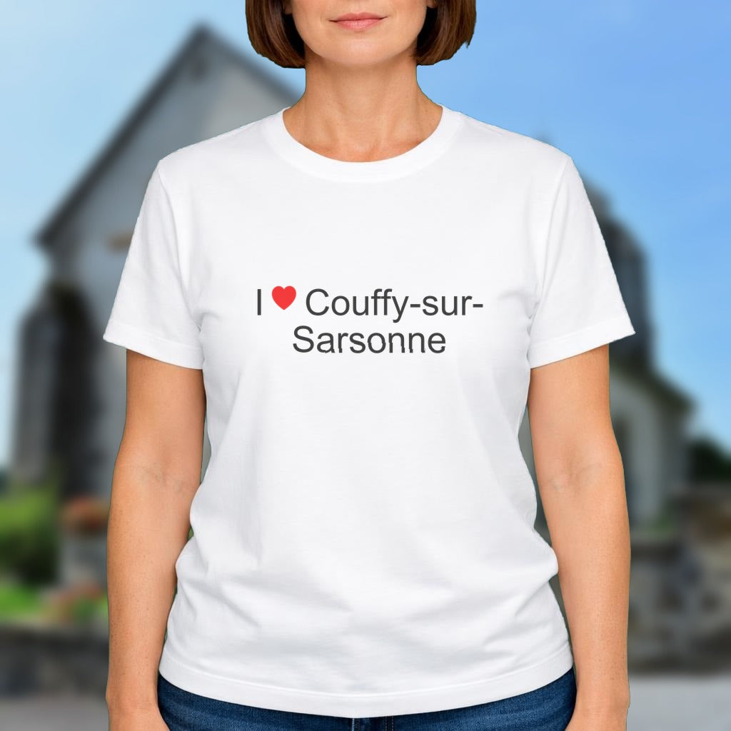 T-shirt I love Couffy-sur-Sarsonne