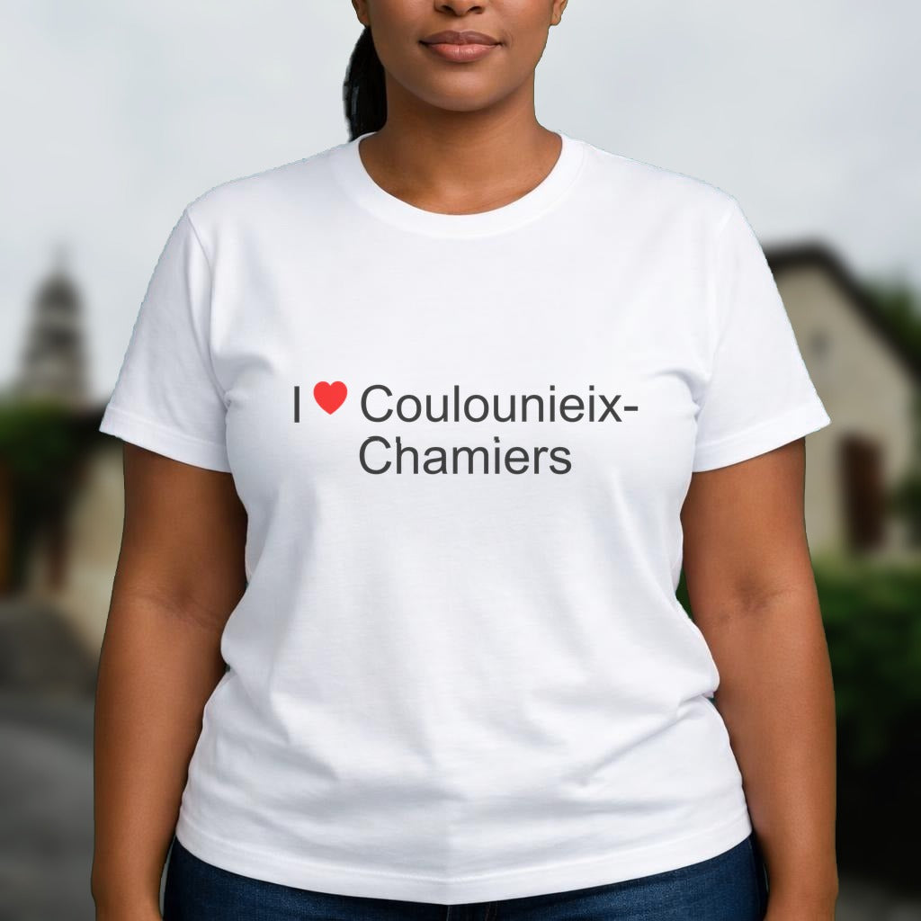 T-shirt I love Coulounieix-Chamiers