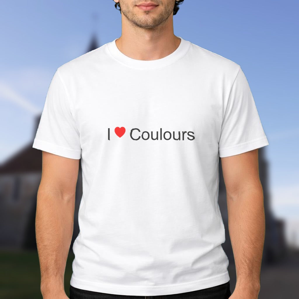 T-shirt I love Coulours