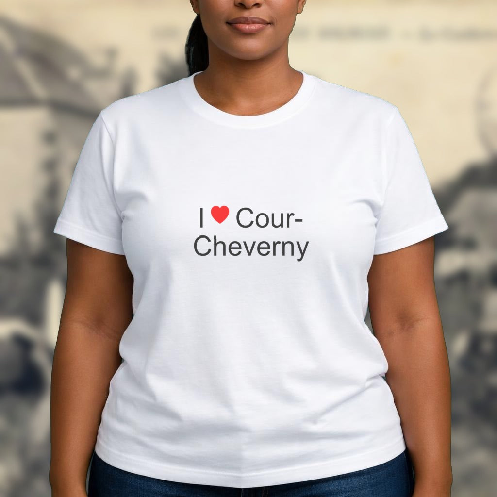 T-shirt I love Cour-Cheverny