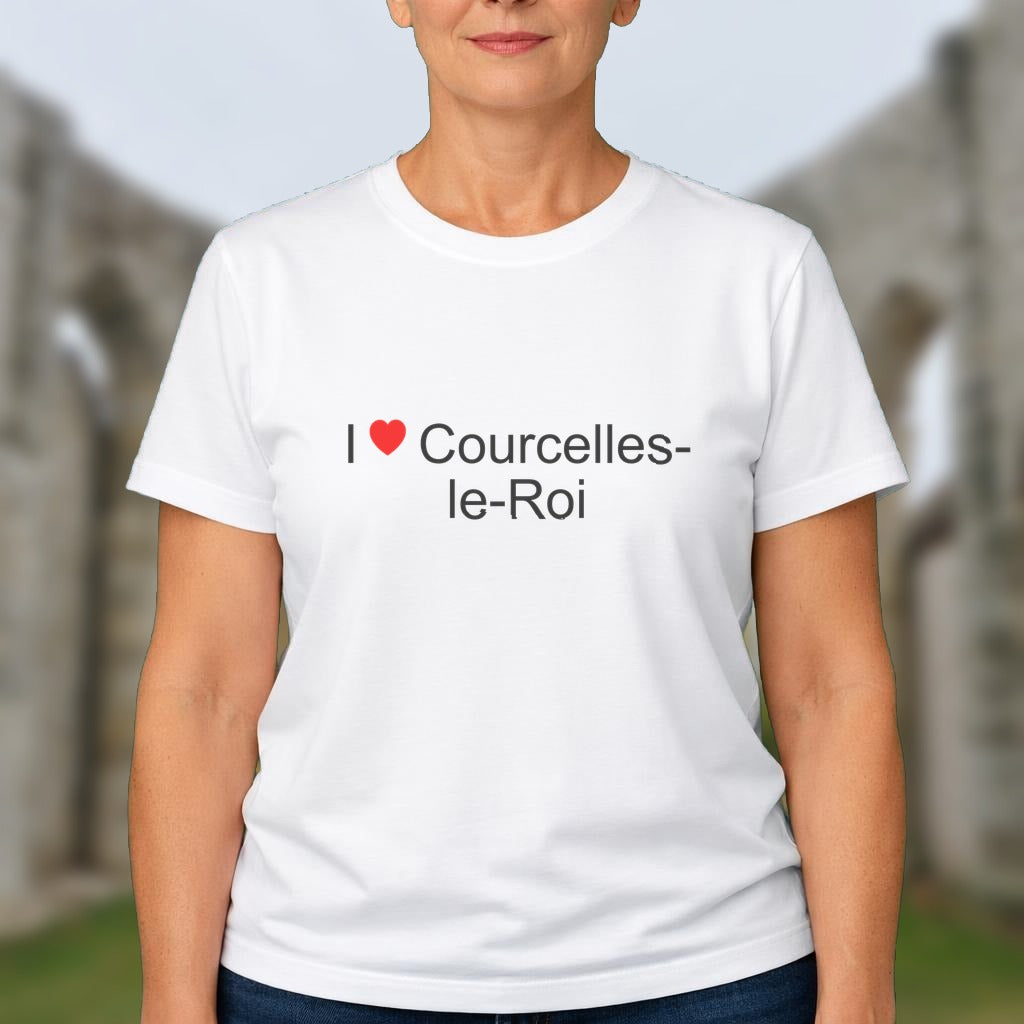 T-shirt I love Courcelles-le-Roi