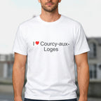 T-shirt I love Courcy-aux-Loges