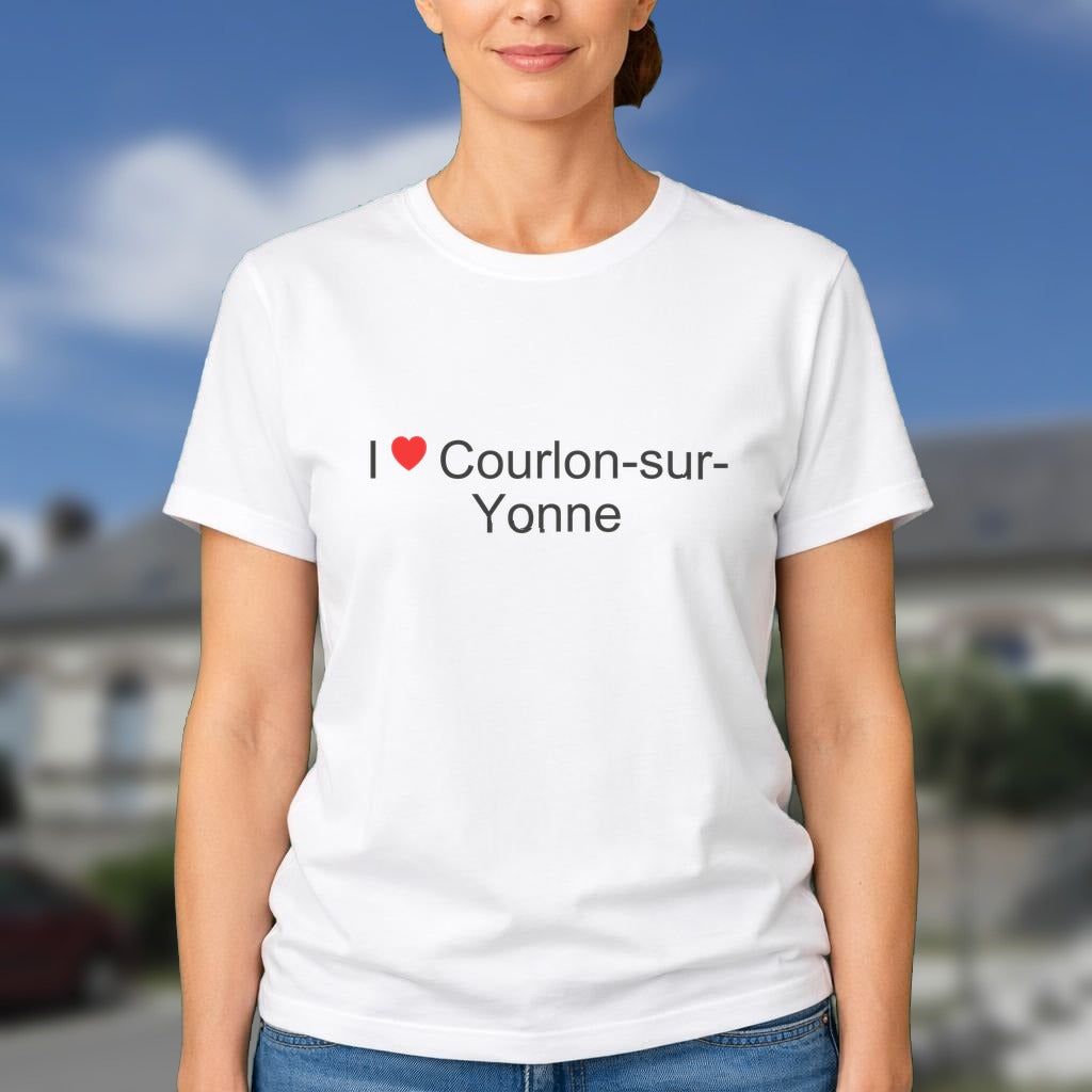 T-shirt I love Courlon-sur-Yonne