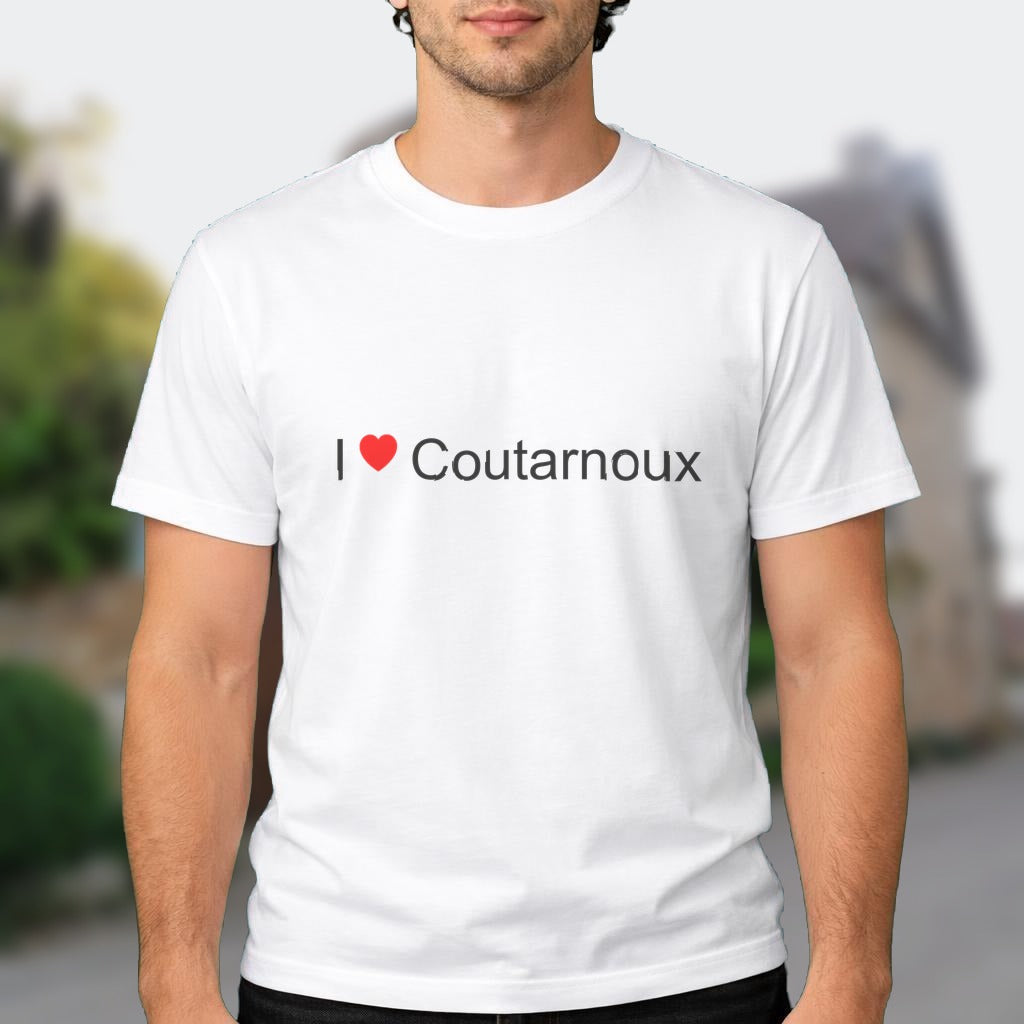 T-shirt I love Coutarnoux