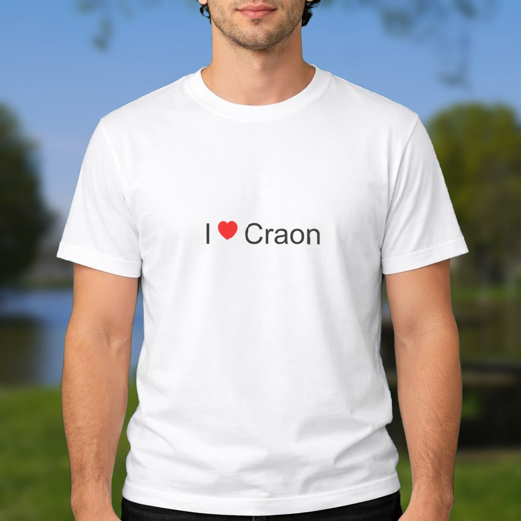 T-shirt I love Craon (53)