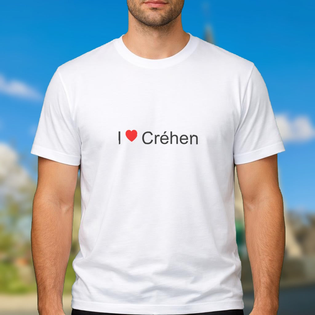 T-shirt I love Créhen