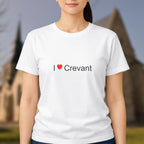 T-shirt I love Crevant