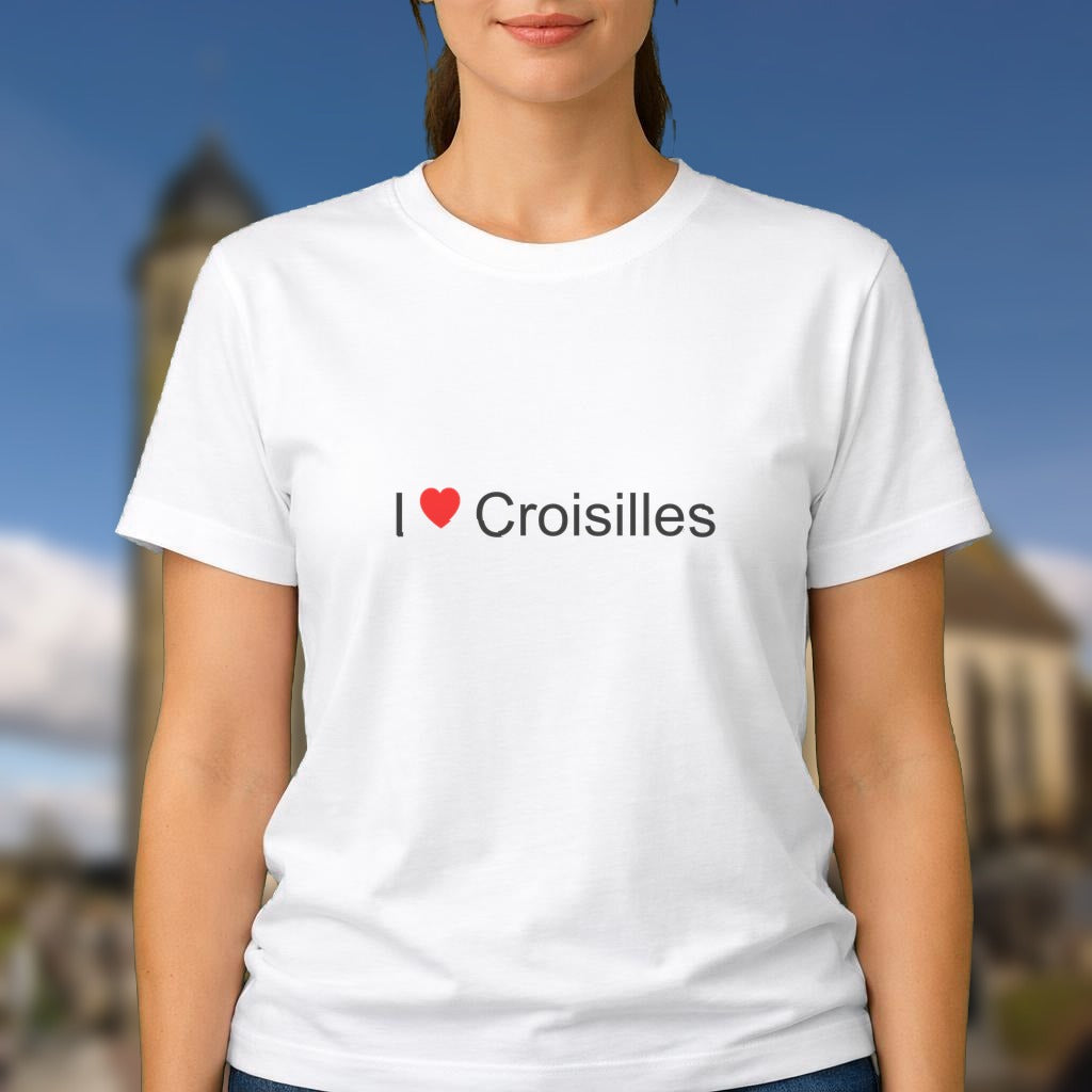 T-shirt I love Croisilles