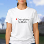 T-shirt I love Dampierre-en-Burly