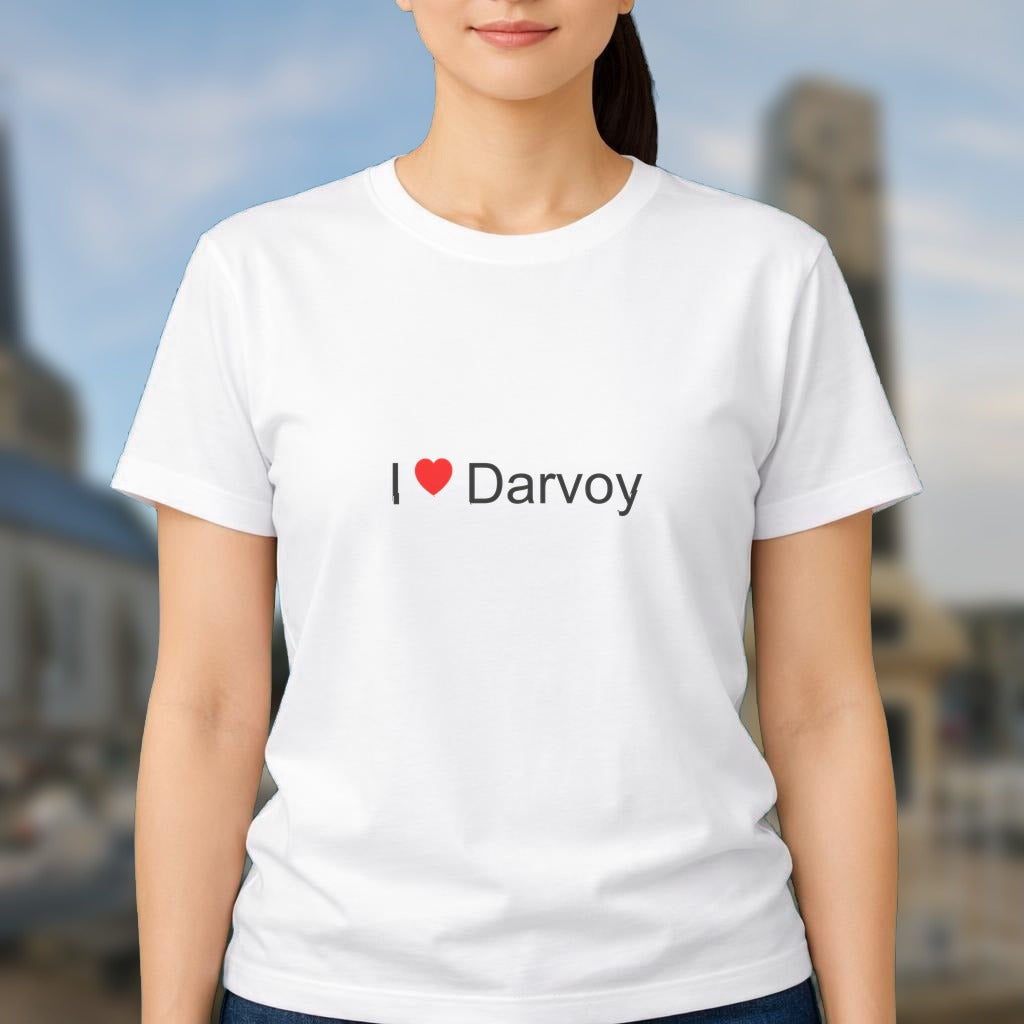 T-shirt I love Darvoy