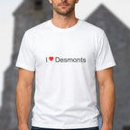 T-shirt I love Desmonts