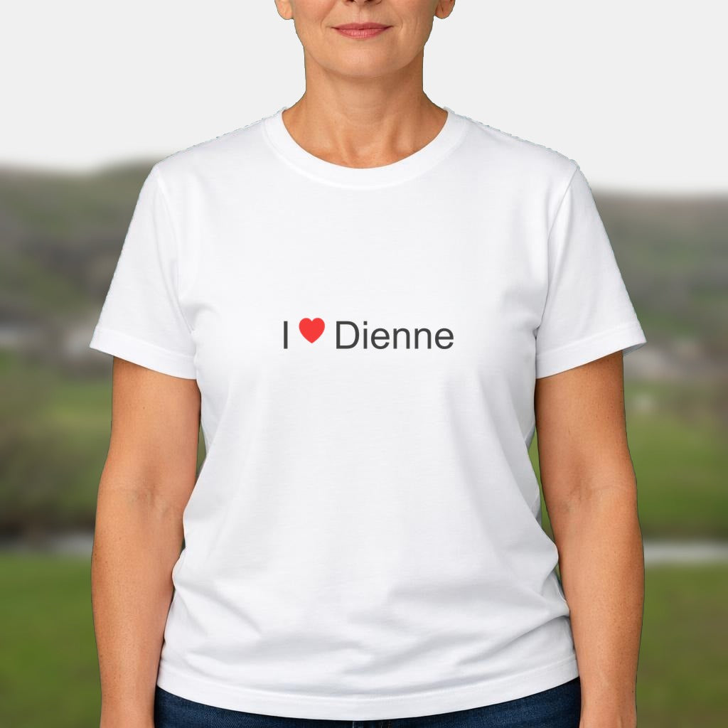 T-shirt I love Dienne