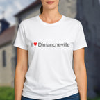 T-shirt I love Dimancheville