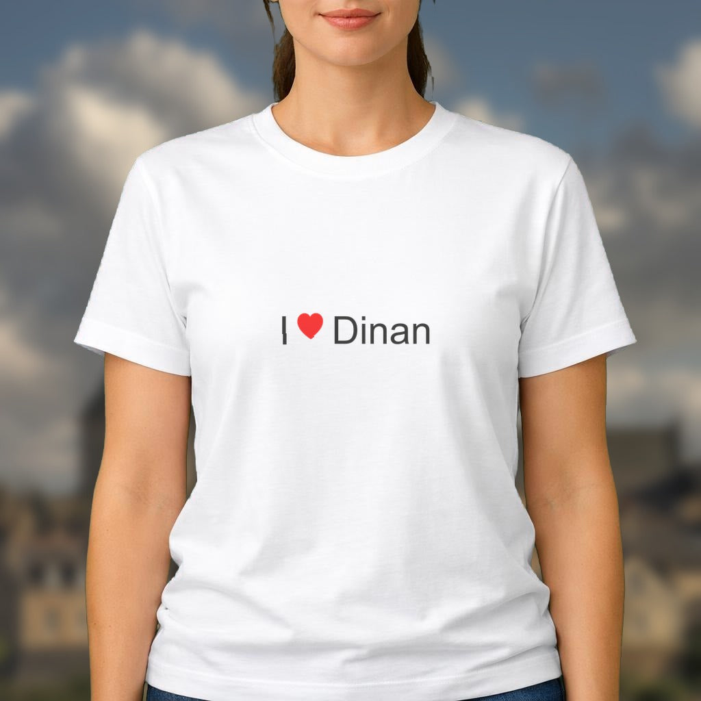 T-shirt I love Dinan