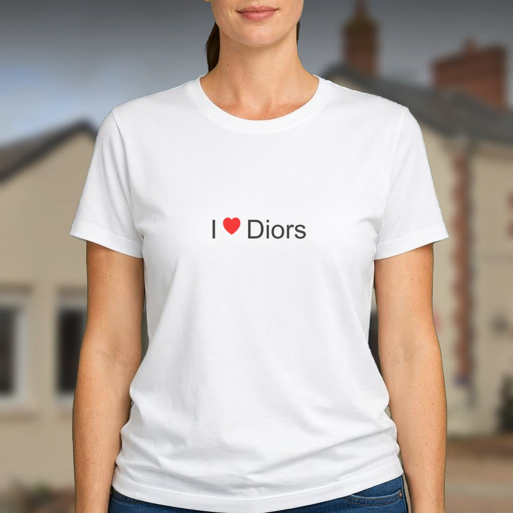 T-shirt I love Diors
