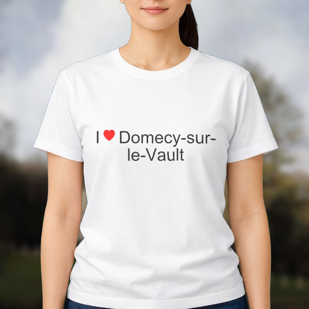 T-shirt I love Domecy-sur-le-Vault