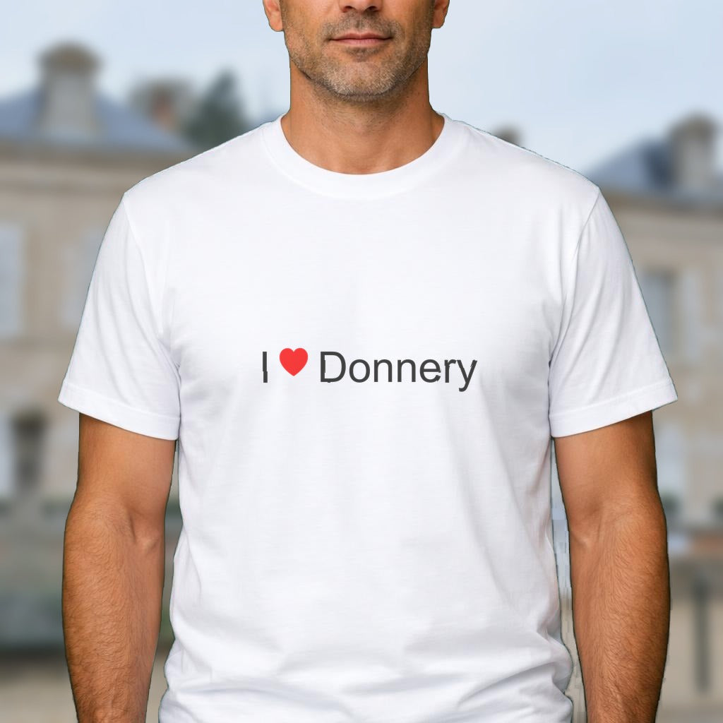 T-shirt I love Donnery