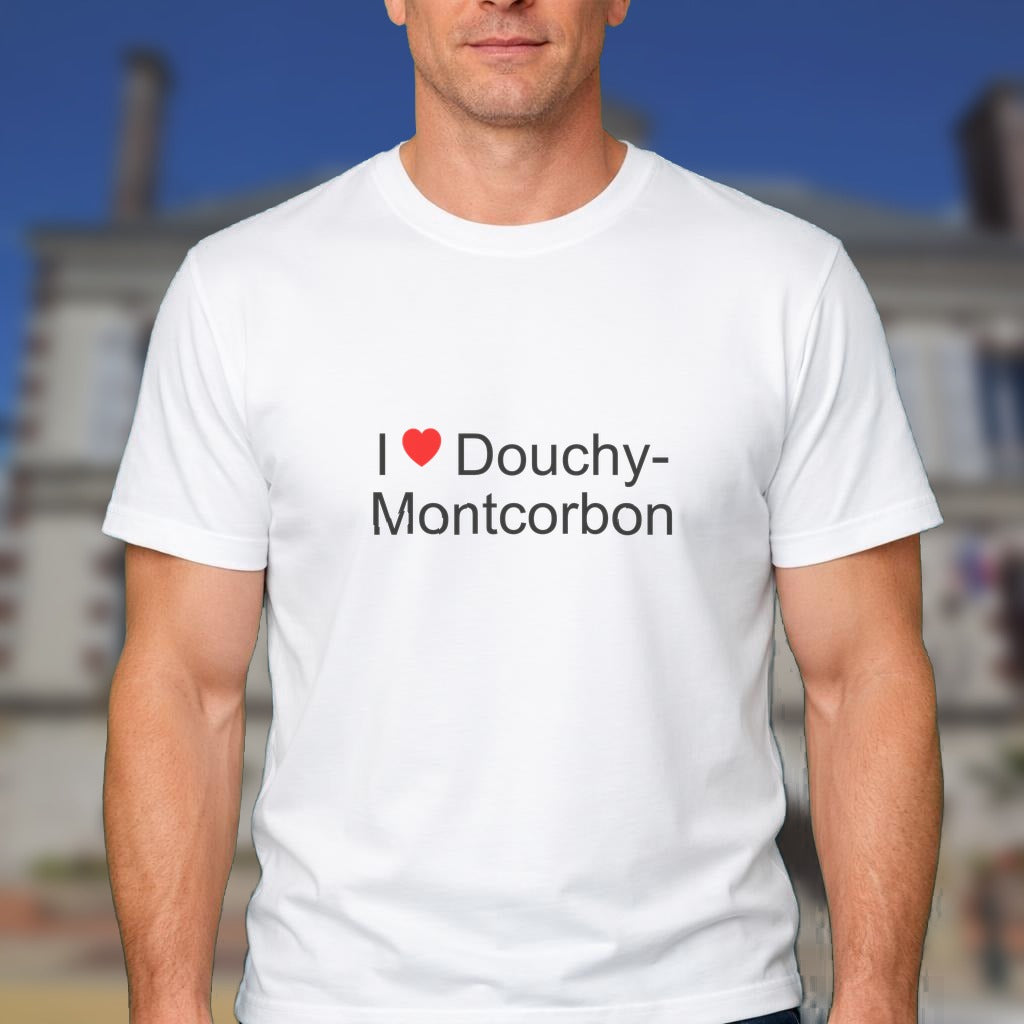 T-shirt I love Douchy-Montcorbon