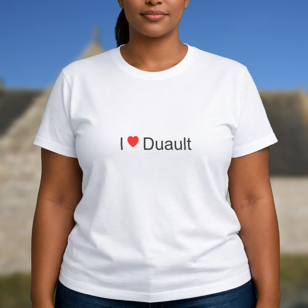 T-shirt I love Duault