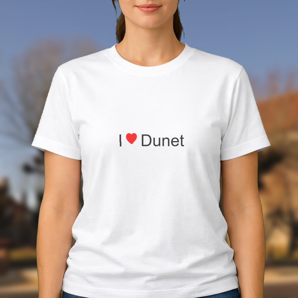 T-shirt I love Dunet