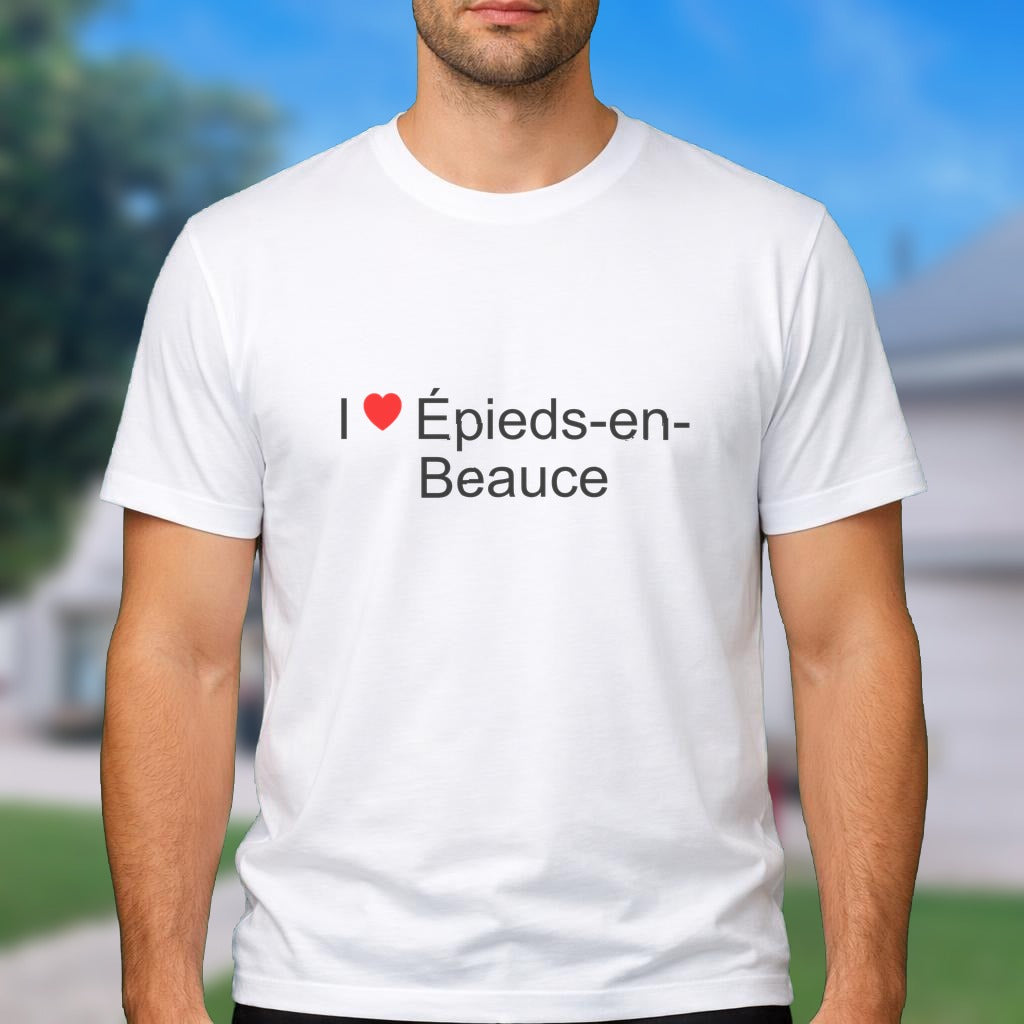 T-shirt I love Épieds-en-Beauce