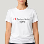 T-shirt I love Escles-Saint-Pierre
