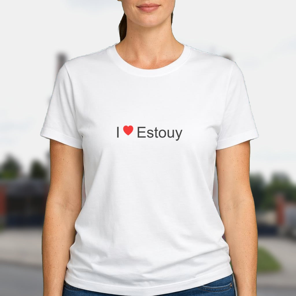 T-shirt I love Estouy
