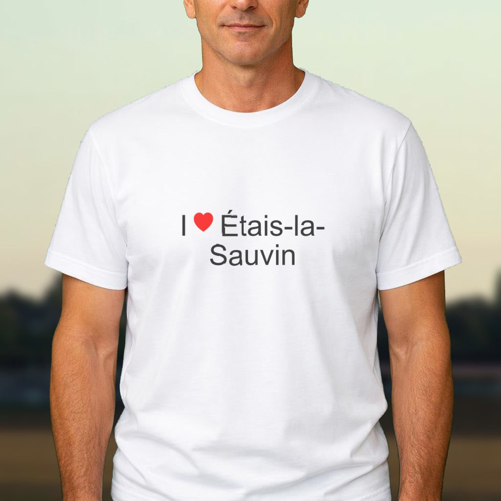 T-shirt I love Étais-la-Sauvin