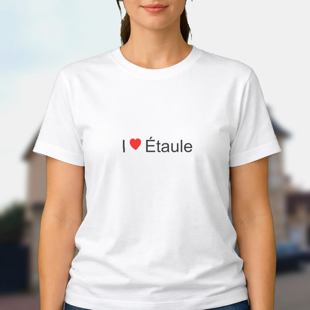 T-shirt I love Étaule