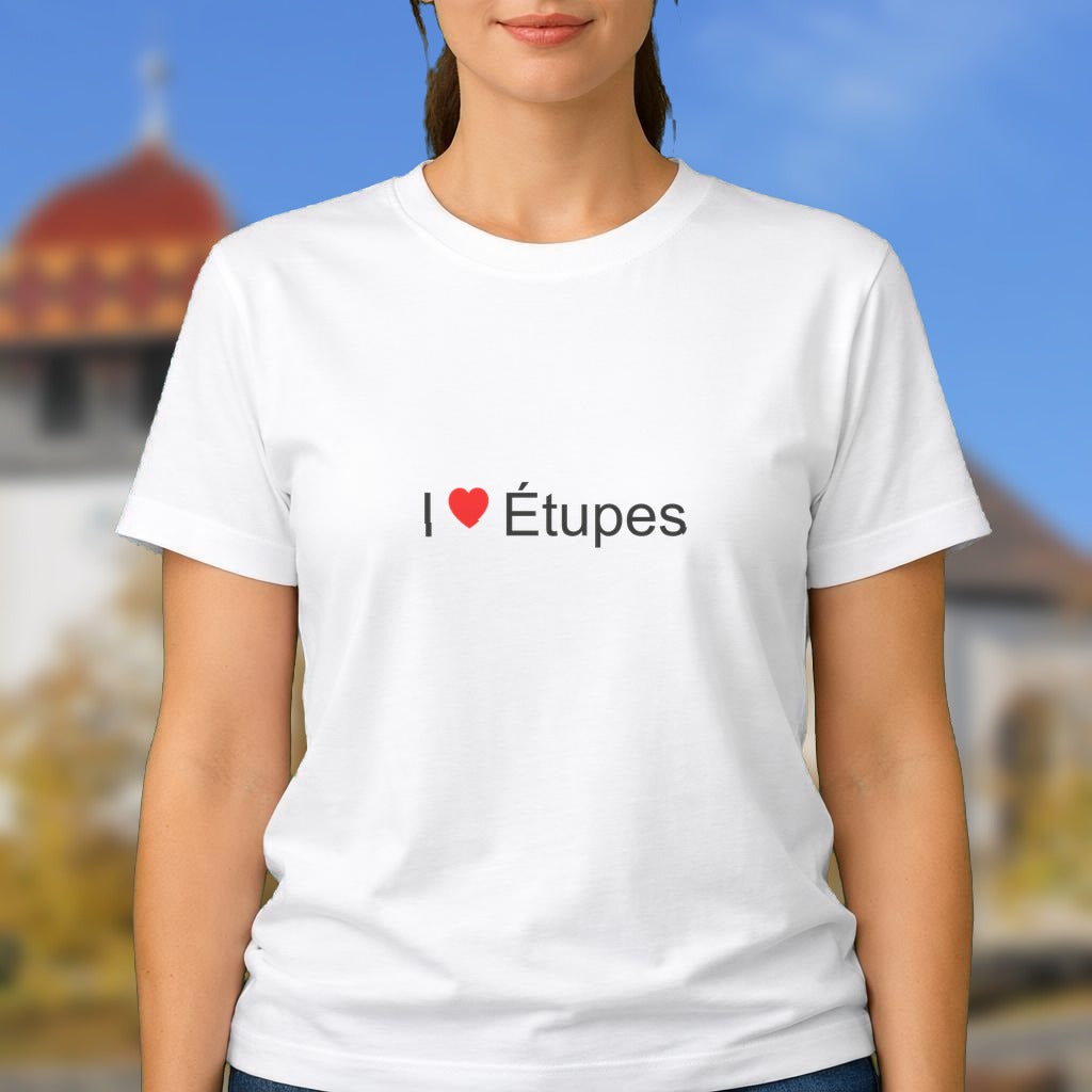 T-shirt I love Étupes