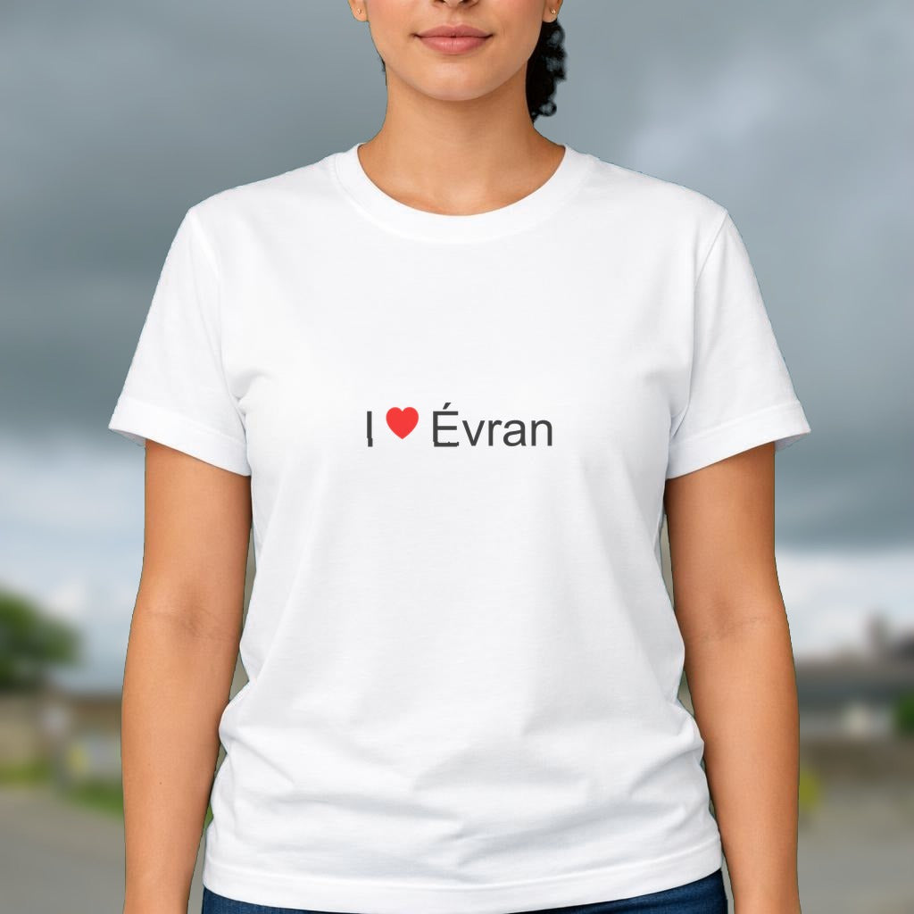 T-shirt I love Évran