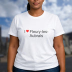T-shirt I love Fleury-les-Aubrais