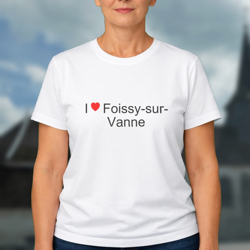 T-shirt I love Foissy-sur-Vanne