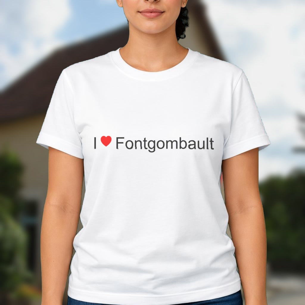 T-shirt I love Fontgombault