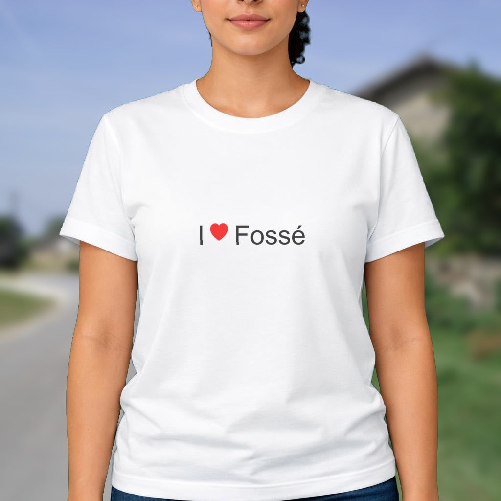T-shirt I love Fossé (08)