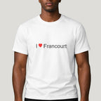 T-shirt I love Francourt