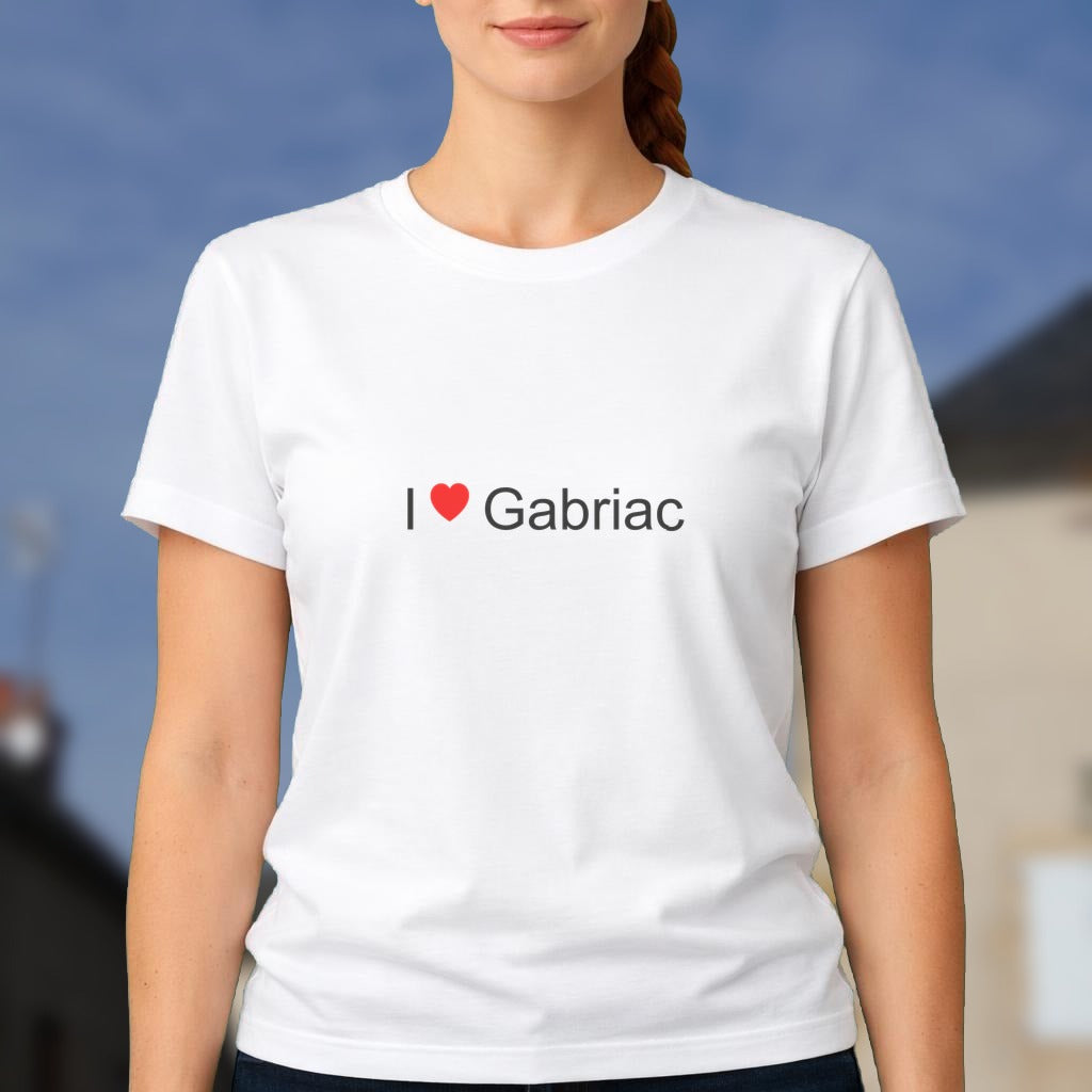 T-shirt I love Gabriac (12)