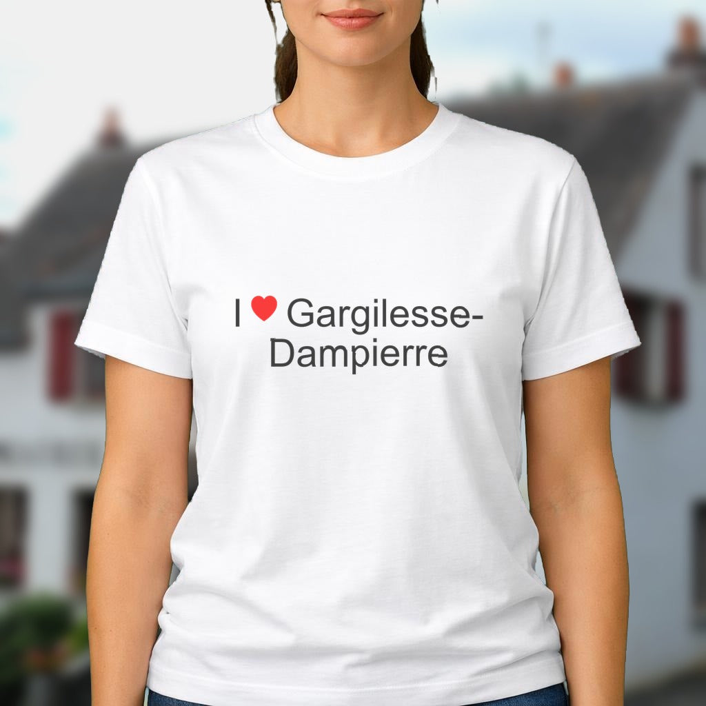 T-shirt I love Gargilesse-Dampierre