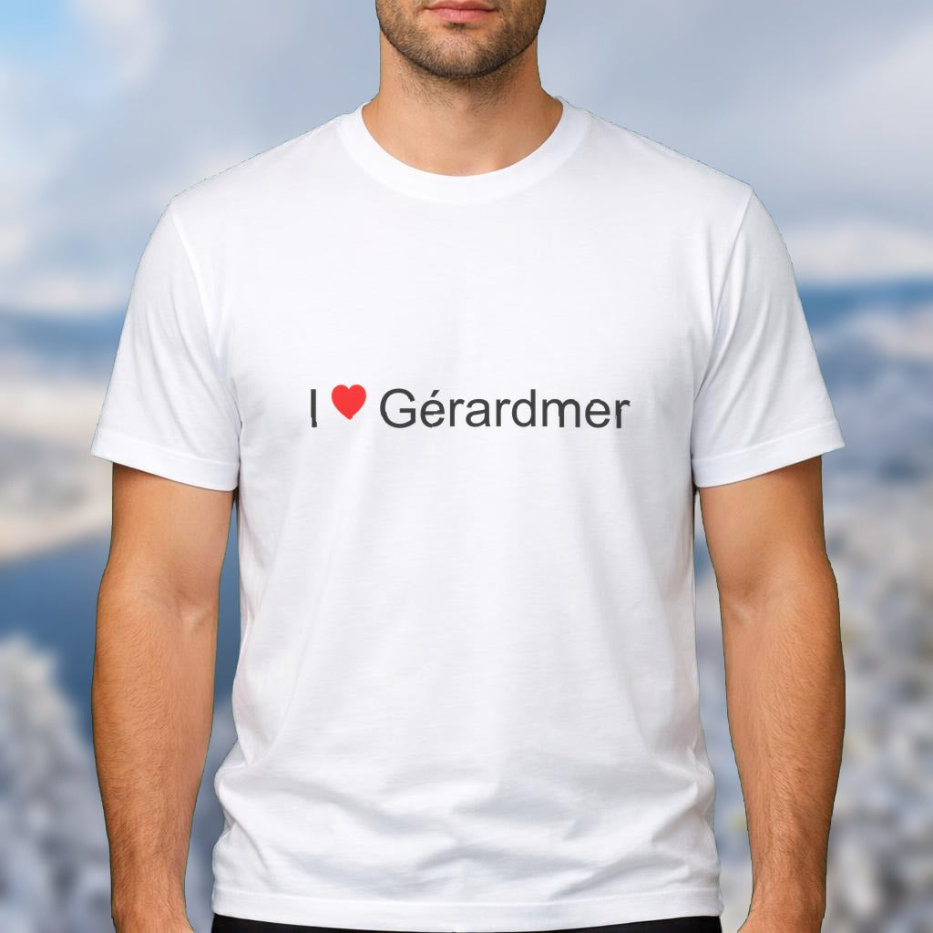 T-shirt I love Gérardmer
