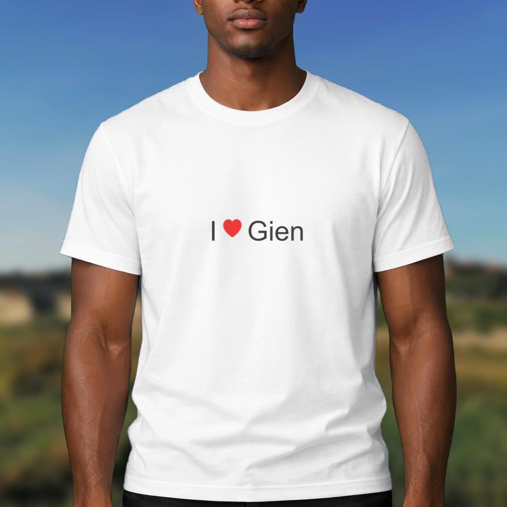 T-shirt I love Gien