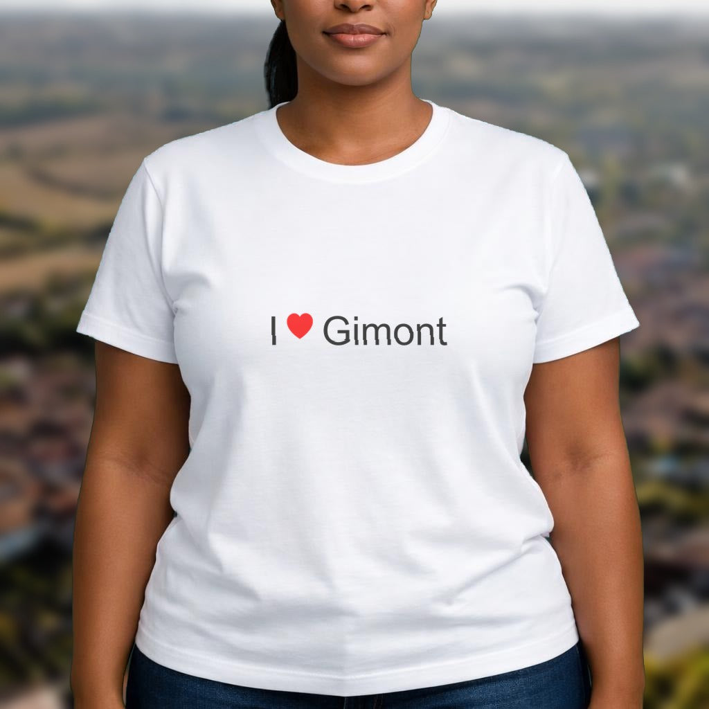 T-shirt I love Gimont