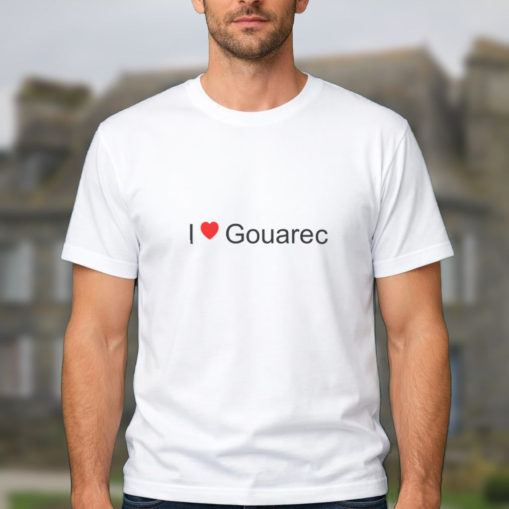 T-shirt I love Gouarec