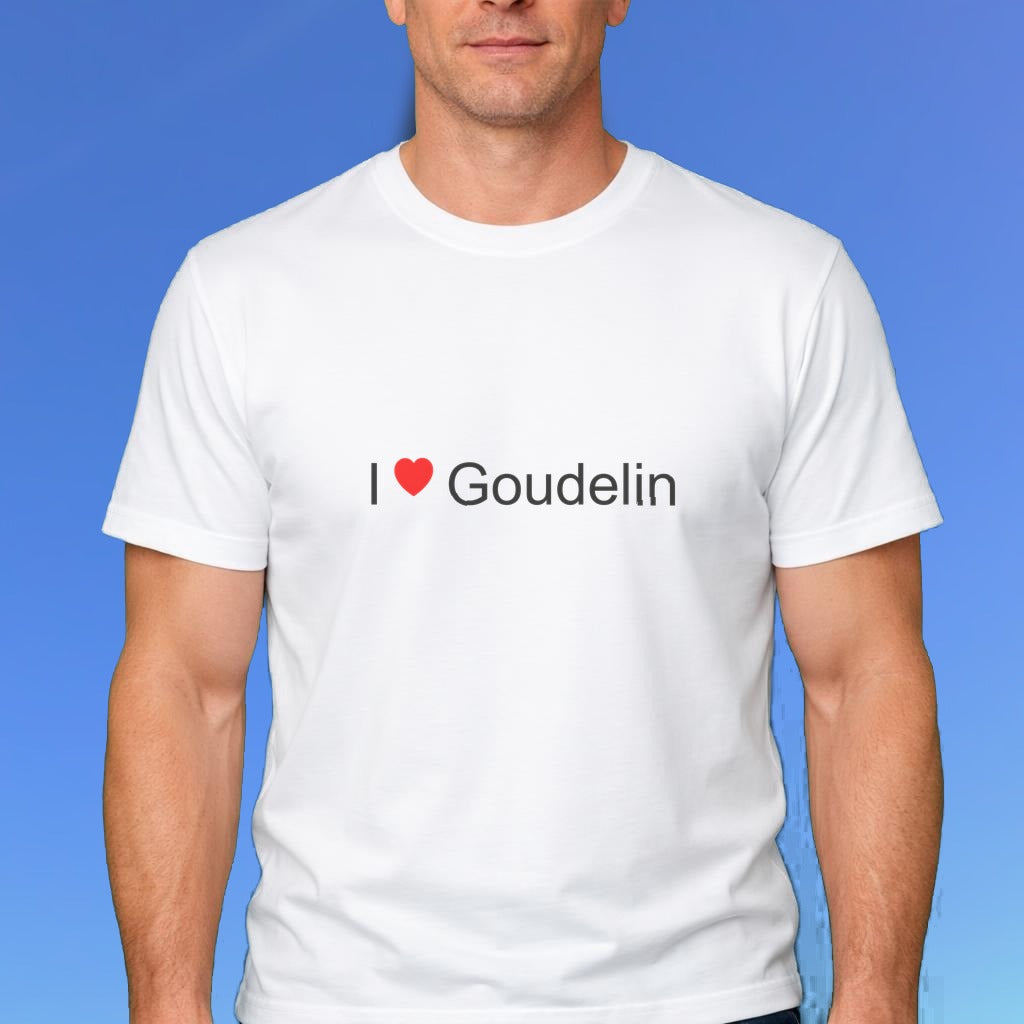 T-shirt I love Goudelin