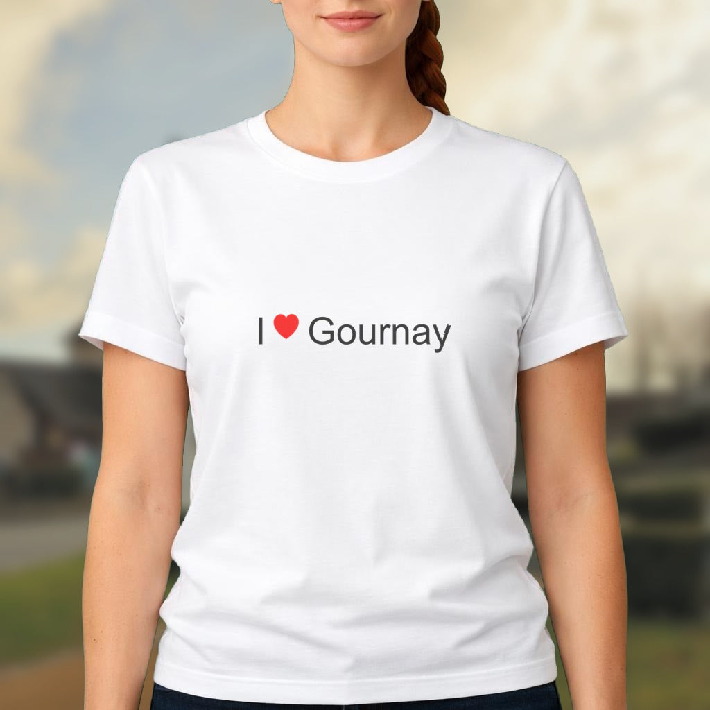T-shirt I love Gournay