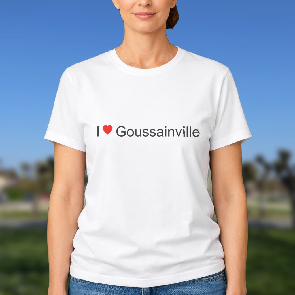 T-shirt I love Goussainville (28)